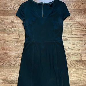 Banana Republic Short Sleeve Dress with exposed back zipper